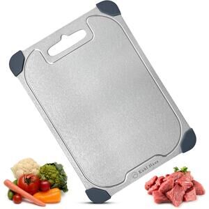 Titanium Cutting Board Kühl Haus KH0001 Non Slip Juice Groove Kitchen Board